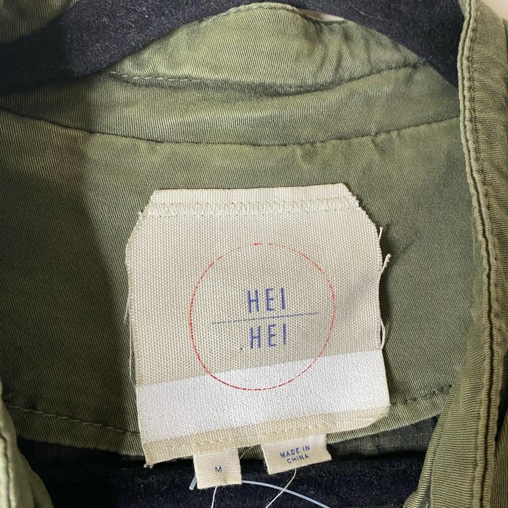 Anthropologie Hei‎ Hei Anorak Military Utility Chore Coat Jacket - Picture 4 of 8